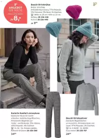 Tchibo Prospekt Seite 7: Bouclé-Strickmütze €8,00, Bouclé-Strickpullover €24,99