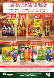 Top Market gazetka Strona 12: Piwo Desperados €4,89, Chipsy Pieczone Lay's €5,99