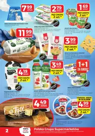 Top Market gazetka Strona 2: Ser Ricotta Galbani €4,99, Twaróg Łaciaty Mlekpolski €4,19