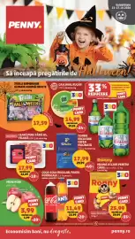 Catalog Penny săptămâna 43 Pagină 1: Coca-Cola Regular/Fanta Portocale €11,49, Boni de tot Cașcaval Rucăr €14,99