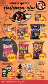 Catalog Penny săptămâna 43 Pagină 2: Plușuri model halloween €34,99, Penny Card sonerie halloween €19,99