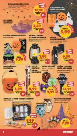 Catalog Penny săptămâna 43 Pagină 3: Baloane model halloween €5,99, Penny Card Claxon Halloween €9,99