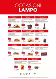 Volantino Eataly Pagina 4: Calamari La Pescheria di Eataly €21,50, Bistecca ai ferri superiore La Macelleria di Eataly €23,70