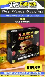 Die Visfabriek catalogue Page 2: PB Juicy Burger €49,99