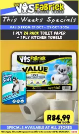 Die Visfabriek catalogue Page 4: Snow Soft Regular All Purpose Kitchen Towels €84,99