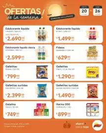 Catálogo El Milagro Mayorista semana 43 Página 10: Bernabeu fideos €629,00, Mauni galletitas fauna €799,00