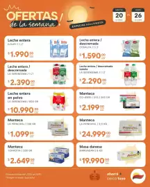Catálogo El Milagro Mayorista semana 43 Página 6: La serenisima leche entera / descremada botella €2.290,00