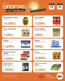 Catálogo El Milagro Mayorista semana 43 Página 9: Ledesma azúcar clásica €1.299,00, San Marcos azúcar €990,00