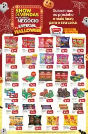 Folheto Novo Atacarejo Página 1: Freegells play - drops €9,48, Snickers - chocolate €3,58