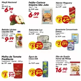 Tabloide Dia Página 4: Dia - bebida láctea liquida €9,99, Predilecta - molho de tomate €1,49