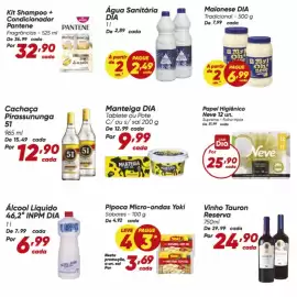 Tabloide Dia Página 5: Dia - álcool líquido 46,2° €6,99, Dia - maionese €6,99