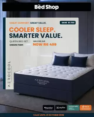 The Bed Shop (valid until 31-10)