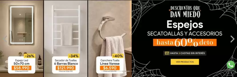 Catálogo Stretto Página 4: Espejo led 50x70 cm €58.990,00