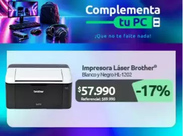 Catálogo PC Factory Página 7: Brother - impresora láser €57.990,00