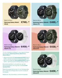 De Online Drogist folder Pagina 3: Samsung Galaxy Watch9 40mm BT Black & Beige €409,00