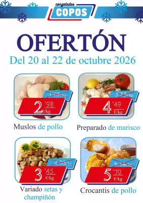 Congelados Copos (válido hasta el 22-10)