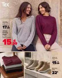 Folleto Carrefour Página 12: Jersey con strass mujer €15,99