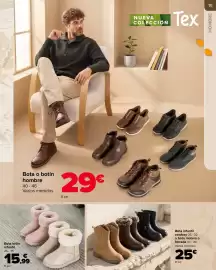 Folleto Carrefour Página 19: Bota brillo infantil €15,99, Tex bota o botín hombre €29,00