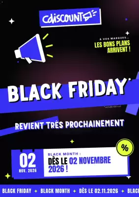 Cdiscount (valable jusqu'au 2-11)