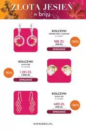 Briju gazetka Strona 8: Kolczyki srebro 925S cyrkonie KL-004517 Briju €188,00, Kolczyki złoto 585 KL-004638 Briju €1.251,00