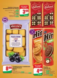 Dino gazetka tydzień 43 Strona 17: Ciastka z kremem śmietankowym Dr Gerard €3,99, Ciastka markizy Hit nuts €4,49