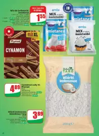 Dino gazetka tydzień 43 Strona 20: Śmietanex Gellwe €1,55, Cynamon cały XL Prymat €4,89