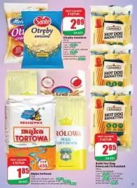 Dino gazetka tydzień 43 Strona 23: Otręby owsiane Sante €2,89, Mąka tortowa Młyn Kraszewice €1,85