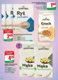 Dino gazetka tydzień 43 Strona 24: Ryż parboiled Kuchnia Smaku €2,49, Mąka ziemniaczana Kuchnia Smaku €4,79