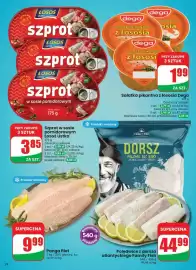 Dino gazetka tydzień 43 Strona 34: Panga filet €9,99, Sałatka pikantna z łososia Dega €1,99