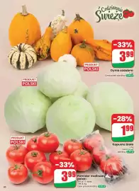Dino gazetka tydzień 43 Strona 40: Kapusta biała €1,99, Dynia ozdobna €3,99