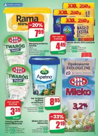 Dino gazetka tydzień 43 Strona 51: Mleko UHT Mlekovita 3,2% €2,19, Twaróg półtłusty Polski Mlekovita €3,39