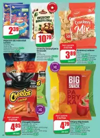 Dino gazetka tydzień 43 Strona 60: Krakersy solone Yarych €3,89, Chrupki Cheetos €4,85