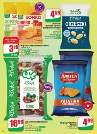 Dino gazetka tydzień 43 Strona 62: Orzeszki ziemne solone Bakaliowy Snack €4,59, Mieszanka bakaliowa Bakal €16,99
