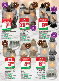 Dino gazetka tydzień 43 Strona 66: Znicz szklany z wpinką €7,99, Znicz szklany D-17 €9,79