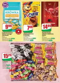 Dino gazetka tydzień 43 Strona 7: Napój kakaowy Puchatek €7,49, Bombonierka wiśnia w alkoholu Deliss €14,89