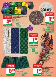 Dino gazetka tydzień 43 Strona 74: Rękawice ogrodowe wzorowane €1,69, Miotła gospodarcza bez trzonka €5,99