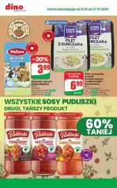 Dino gazetka tydzień 43 Strona 8: Makaron durum Bluey Melissa €3,99