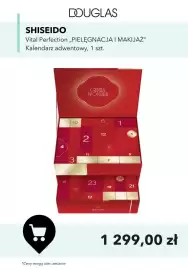 Douglas gazetka tydzień 43 Strona 5: Kalendarz adwentowy Vital Perfection „Pielęgnacja i makijaż” Shiseido €1.299,00
