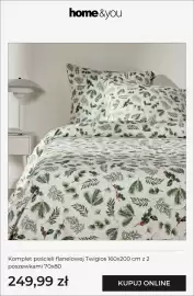 Home&You gazetka Strona 6: Komplet pościeli flanelowej Twigios 160x200 cm z 2 poszewkami 70x80 €249,99