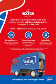 Encarte Mercado Extra Página 2: extra MERCADO Experimente a praticidade de fazer suas compras pelo site extramercado.com.br