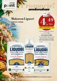 Market Point gazetka Strona 2: Makaron Penne Rigate Liguori €4,49