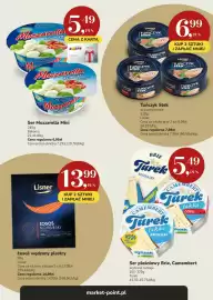 Market Point gazetka Strona 10: Ser mozzarella mini Bakoma €5,49, Tuńczyk stek z kroplą sosu własnego Lisner €6,99