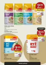 Market Point gazetka Strona 12: Ryż biały Sonko €2,99, Wafle ryżowe z solą morską Sonko €2,99