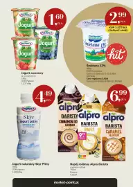 Market Point gazetka Strona 8: Jogurt brzoskwiniowy Piątnica €1,69, Śmietana Krasnystaw 12% €2,99