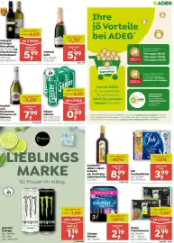 ADEG Flugblatt woche 44 Seite 7: Always Binden €2,19, Weingut Keringer EveryDays Chardonnay Heideboden €5,99
