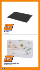 Action leták týden 43 Strana 2: Za kus 599⁰ 59.9/ks 79.9Kč Rohožka 40 x 60 cm CARMEN Za kus 319⁰⁰ 319/ks 449Kč 40 ELECTRIC