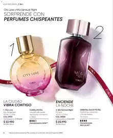Catálogo Ésika Página 18: La ciudad vibra contigo €22.990,00, Enciende la noche €25.990,00