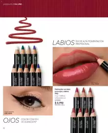 Catálogo Ésika Página 72: Delineador en lapiz para ojos y labios €3.790,00