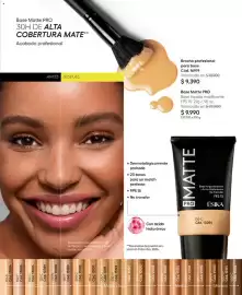 Catálogo Ésika Página 77: Base matte pro €9.990,00