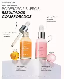 Catálogo Ésika Página 94: Collageno €5.900,00, Vital - suero vitamina c €1,00